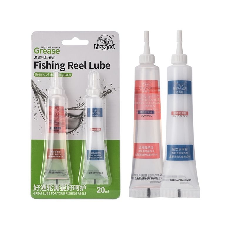 Pelumas oil 1 dan 1 Grease reel spining dan bc isi 20ml 1 tube
