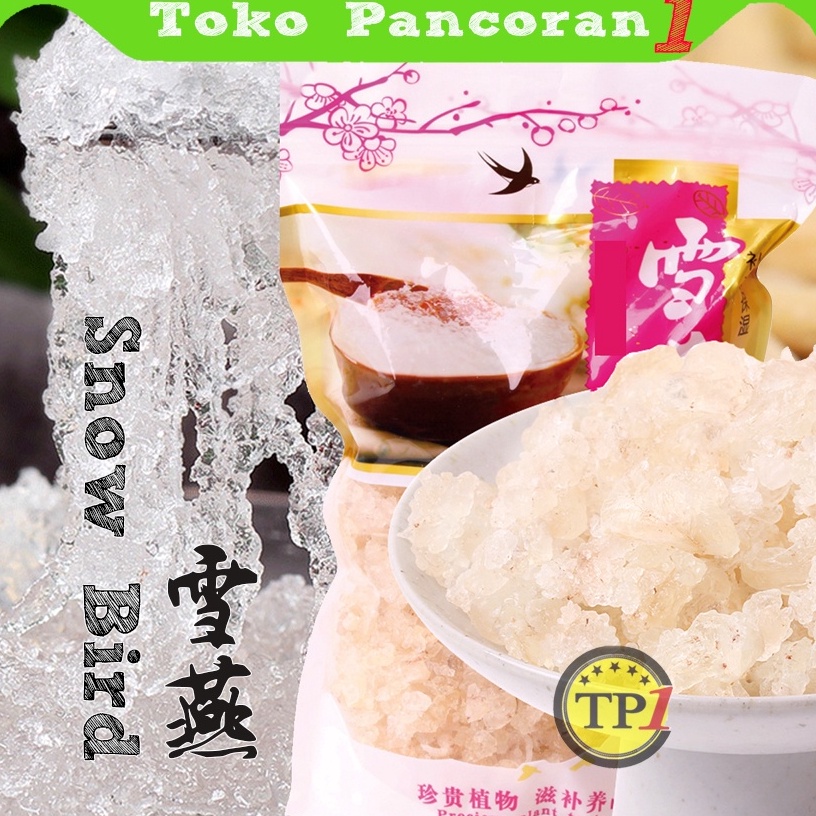 

OVO857 COD Snow bird nest tragacanth gum xue yen Premium kualitas Terbaik 1g5g