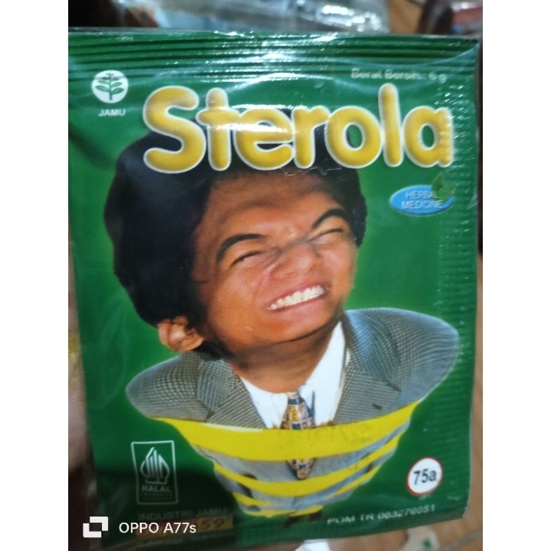 

jamu sterola gujati isi 10 sachet