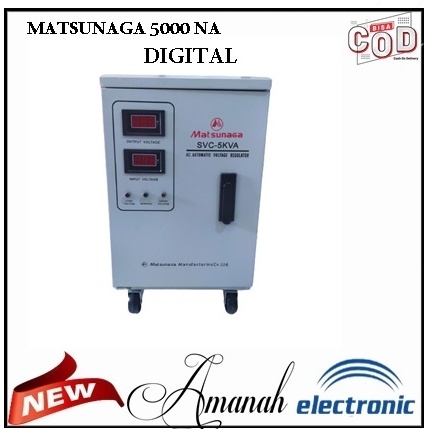 Matsunaga 5000NA Stabilizer Stavol 5000 WATT