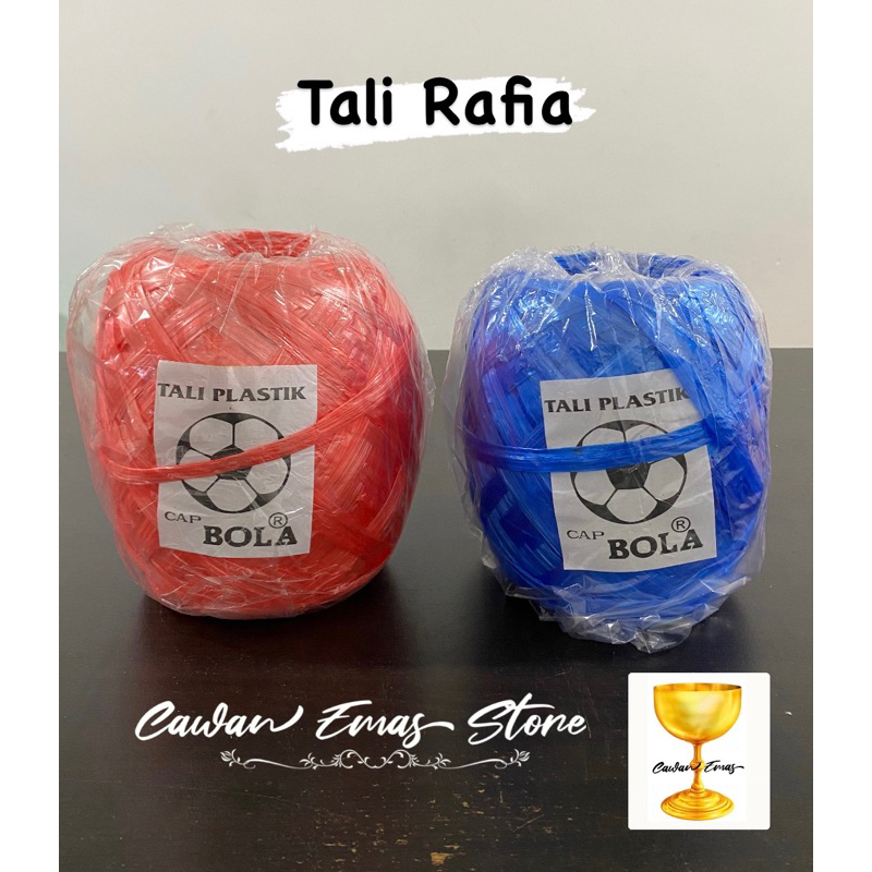 

Tali Rafia cap bola 1kg / Tali Rafia kualitas premium