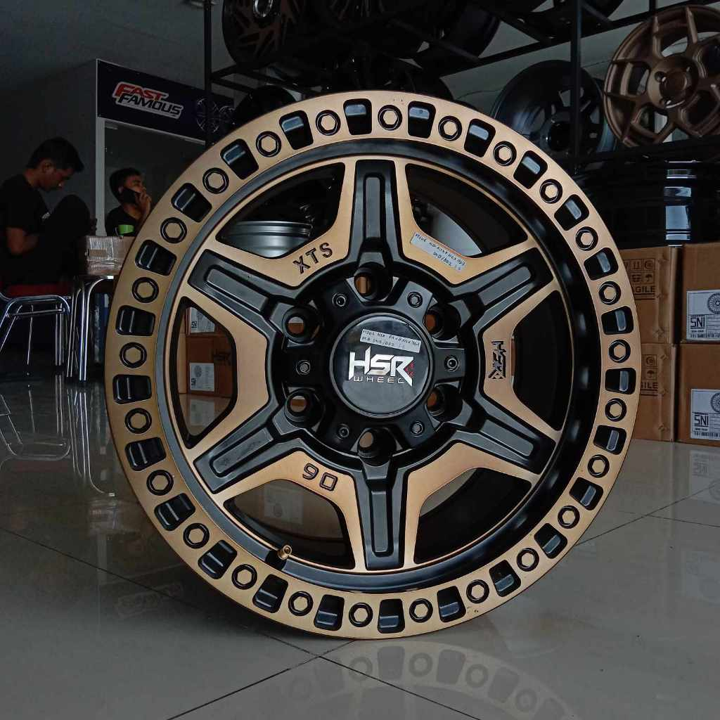 velg hsr xts ring 16 baut 6 pajero fortunner triton hilux dll