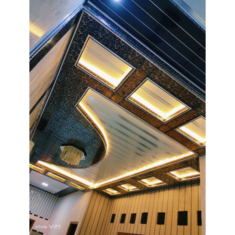 PEMASANGAN PLAFON PVC