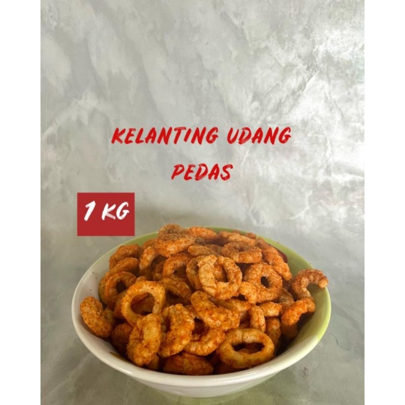 

1 Kg KELANTING UDANG PEDAS renyah & gurih