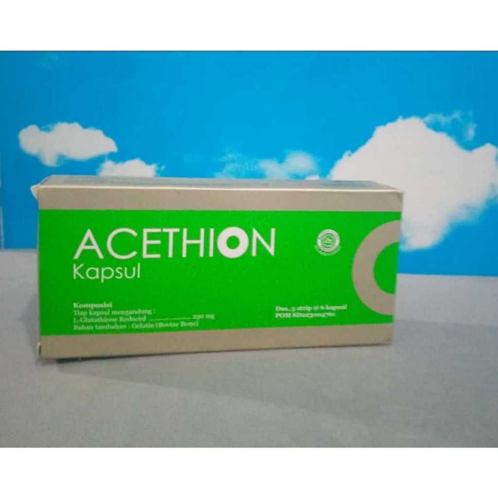 Acethion @ 30 kapsul {memelihara kesehatan kulit}