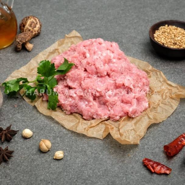 

DCO643 FREE ONGKIR Daging Giling Babi Minced pork Harga per 1kg