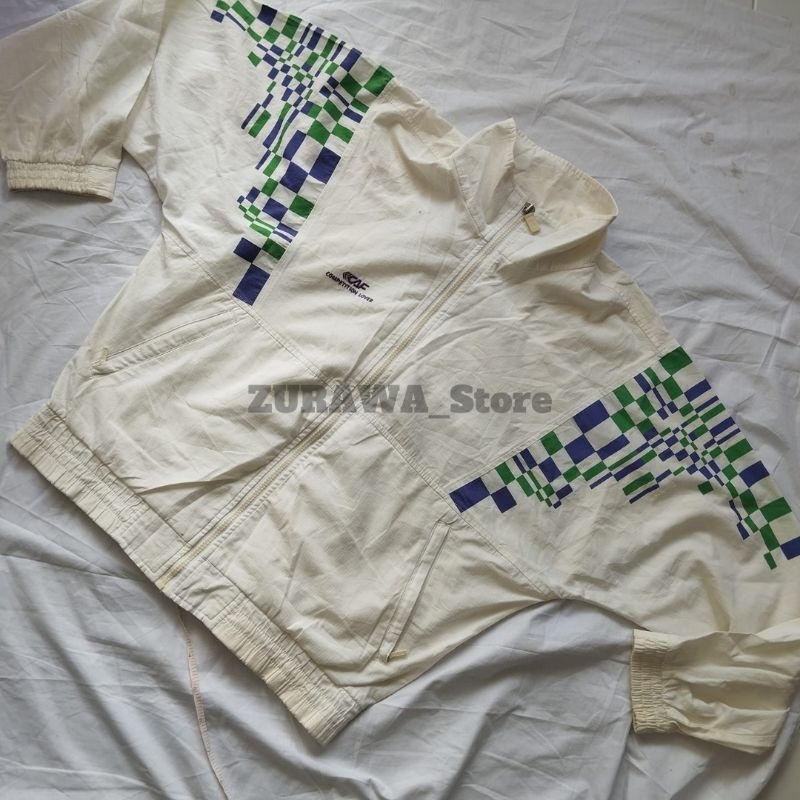 Jacket LECAF Bulu Tangkis Badminton Vintage Sport Casual Original
