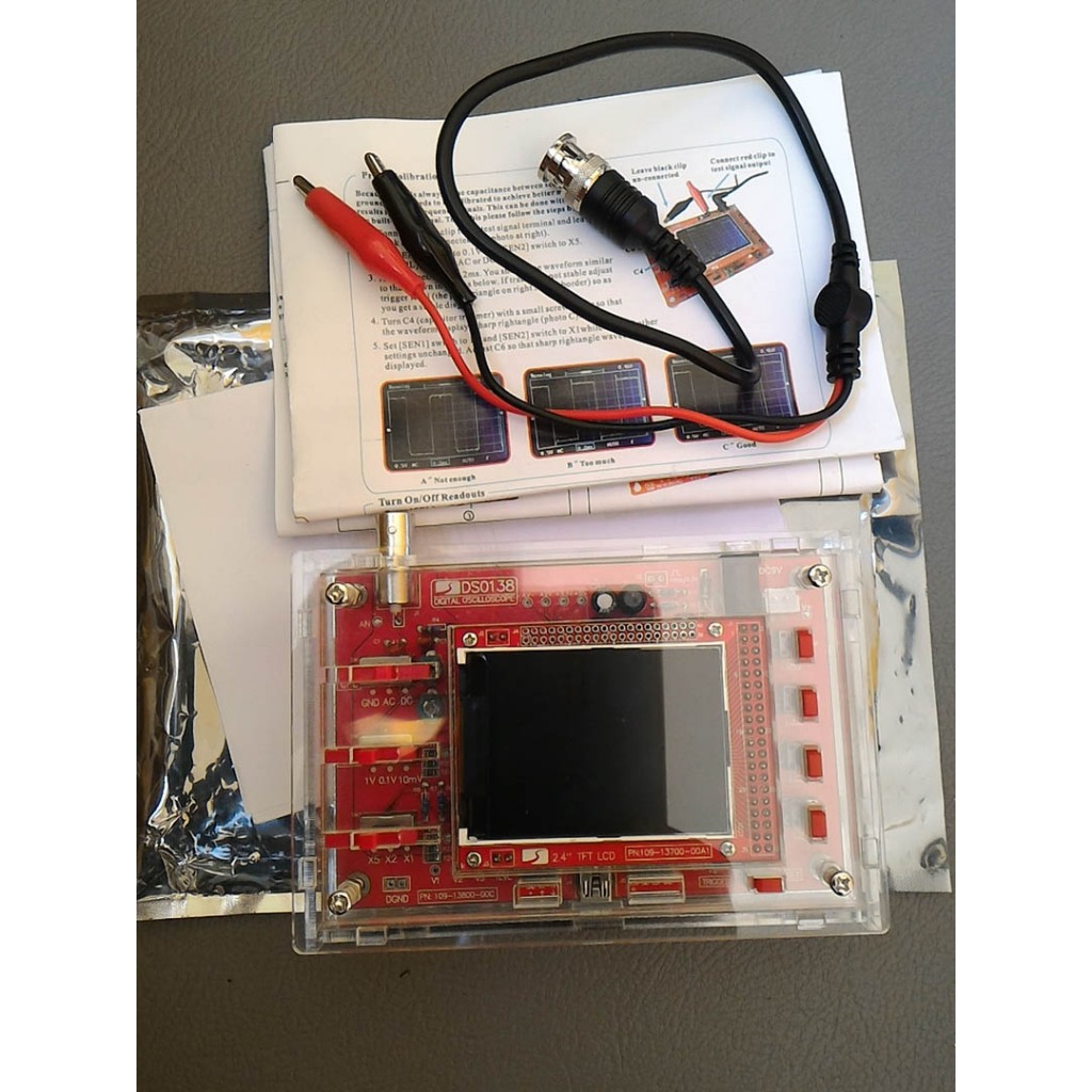 Digital Oscilloscope DSO138 plus Case Box Acrillic