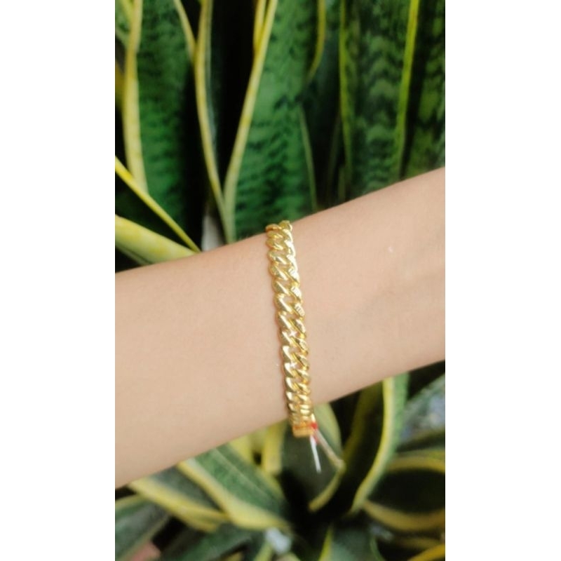 Gelang Sisik Naga Emas 700