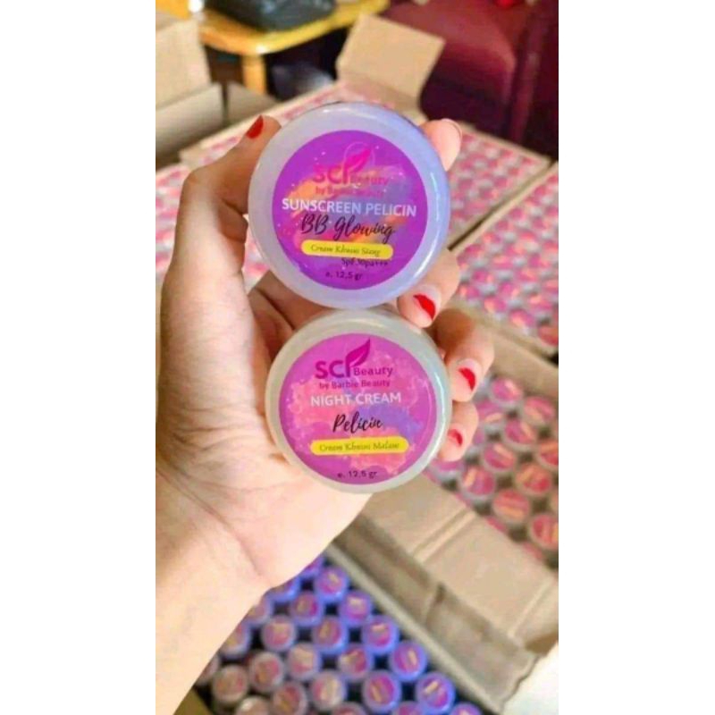Salep Pelicin Barbie beauty/Sunscreen BB glowing Scibeauty