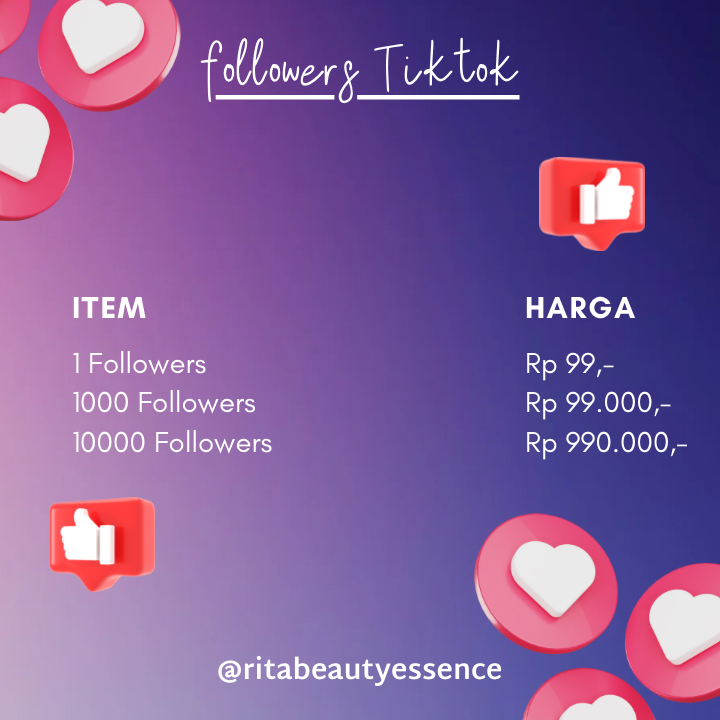 Followers Tiktok Real Accounts