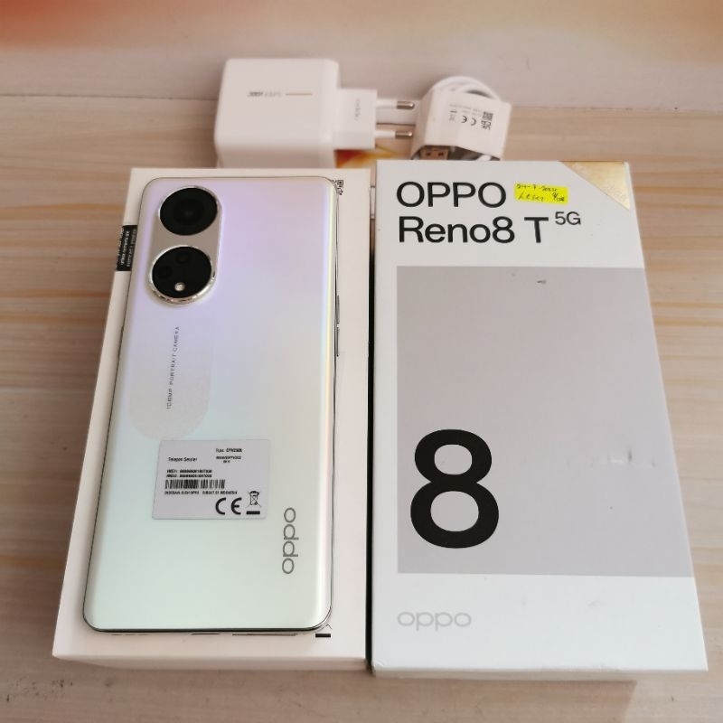 Oppo Reno 8T 5G ram 8GB 128GB Bekas - Garansi Resmi - second