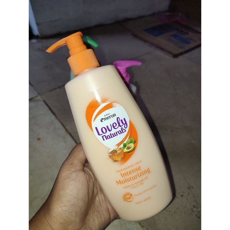 HANDBODY EMERON LOVELY NATURAL 400ml