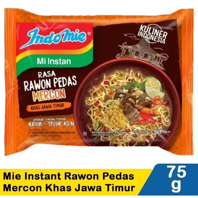 

1 Dus Indomie Rawon Pedas Mercon Isi 40 Pcs