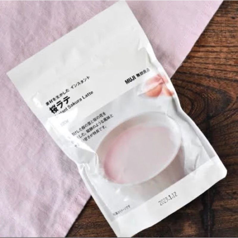 

Muji Sakura Latte 120g Japan Limited Edition
