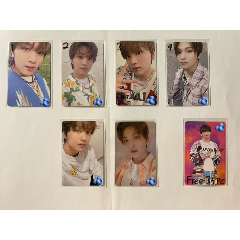 NCT 127 NCT Dream Haechan pc poca photocard official (hello future, hot sauce)