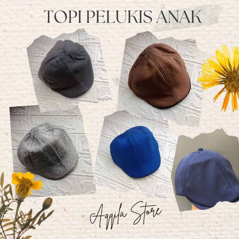 Topi Anak Topi Pet Topi Pelukis Topi hits trend