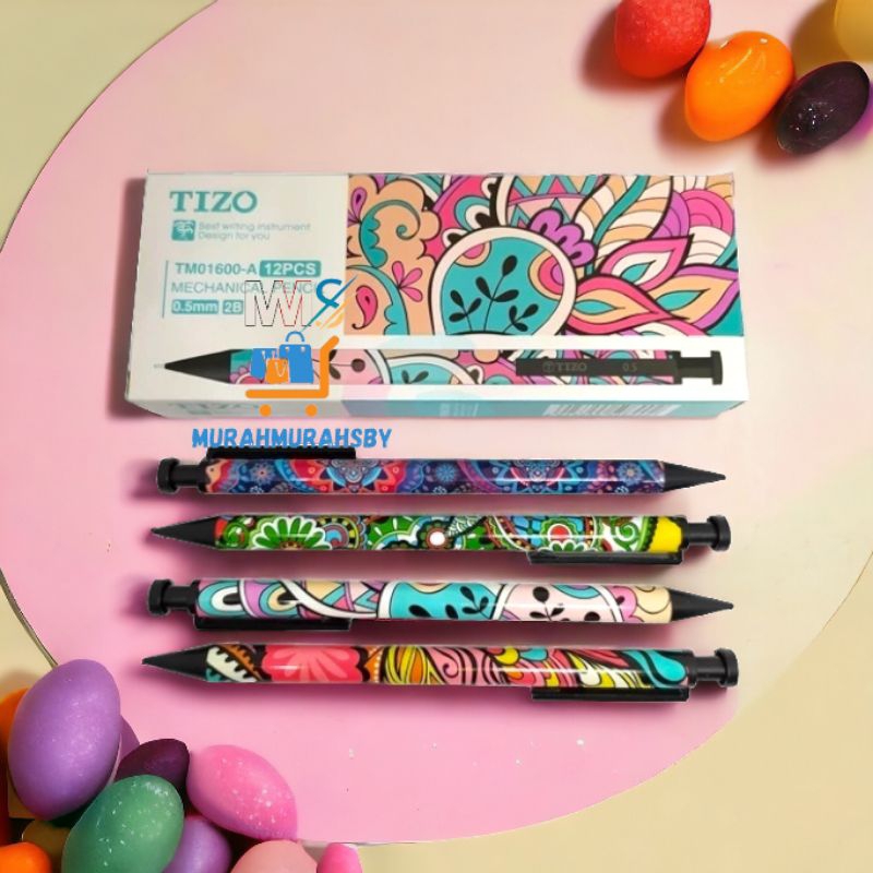 

Tizo pensil mekanik batik 0.5mm TM 01600-A tizo