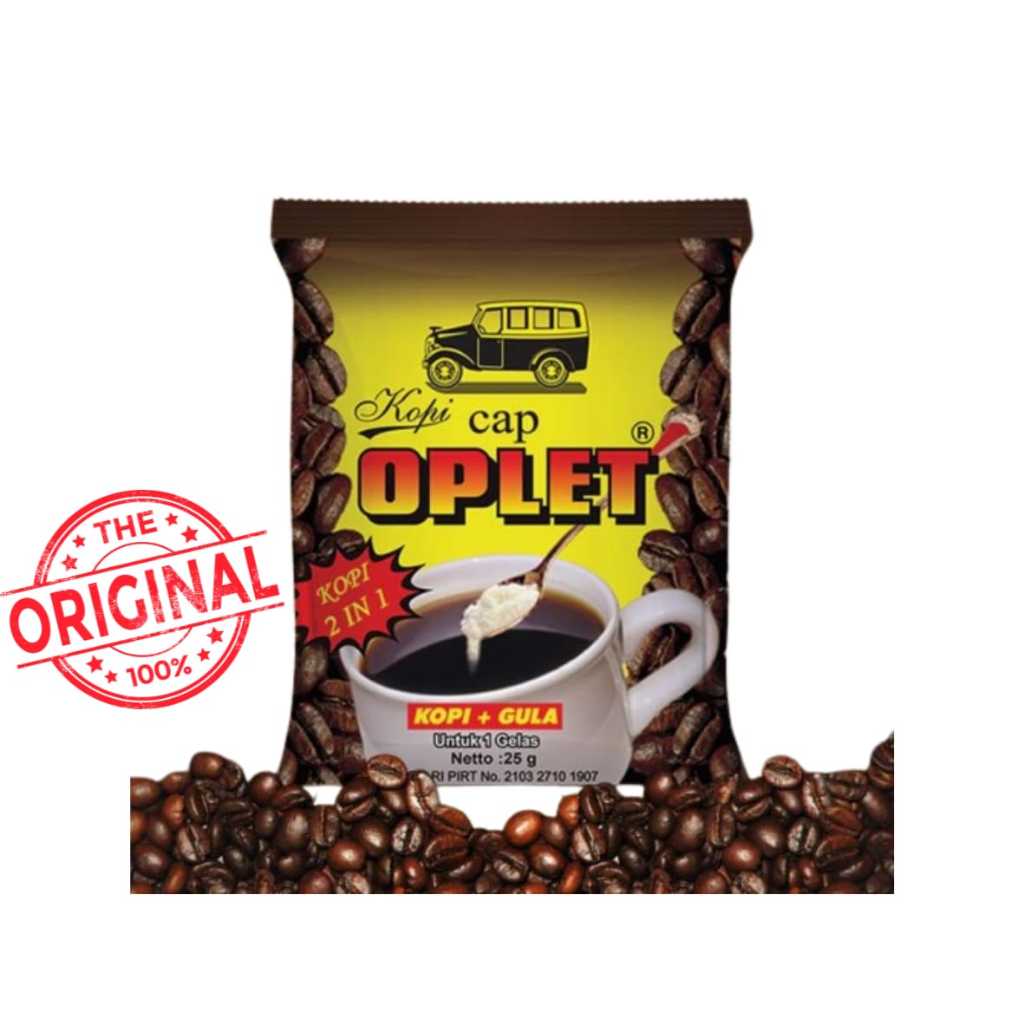 

Kopi CAP OPLET + Gula 25 gr x 10 pcs