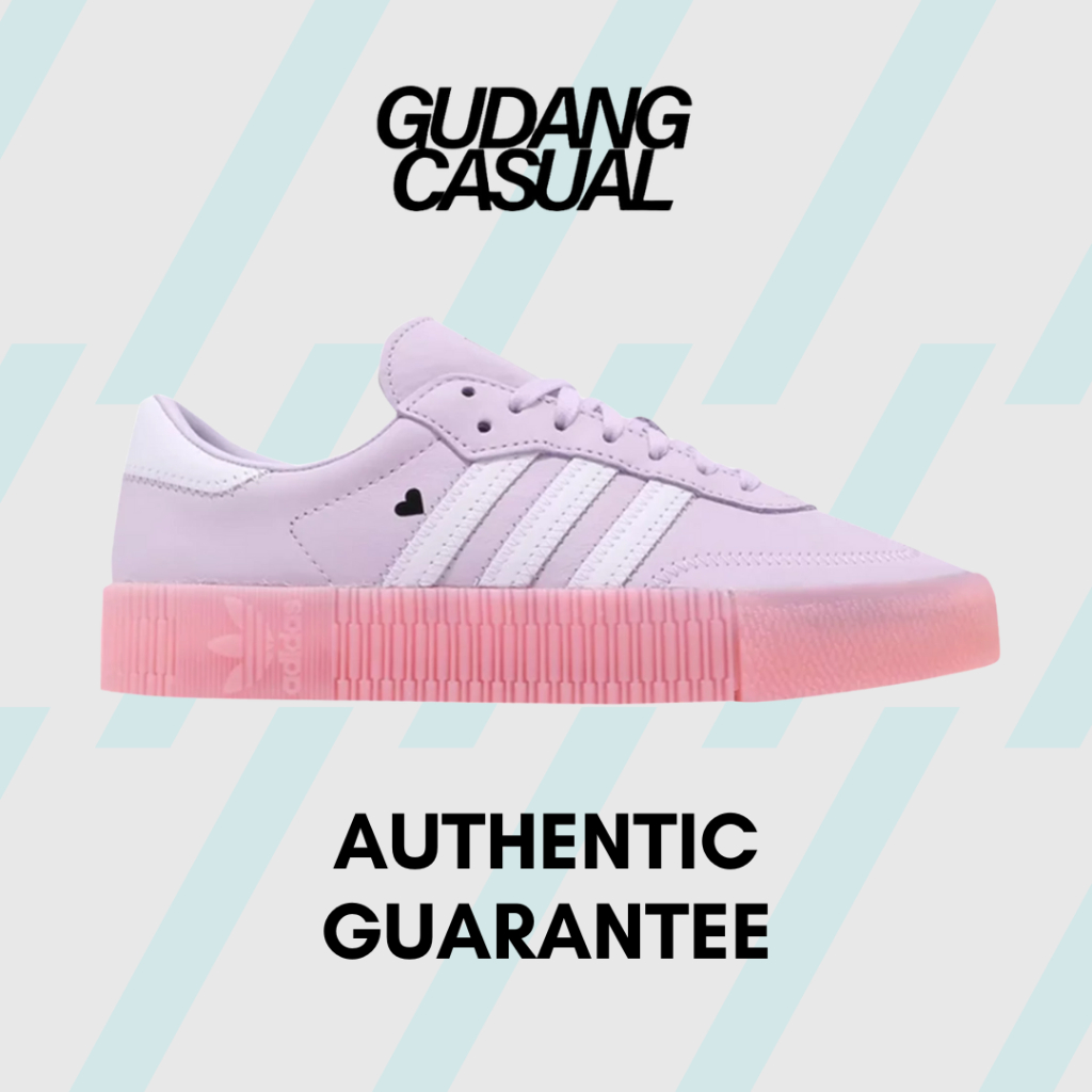 Adidas Sambarose Valentine Purple Pink White