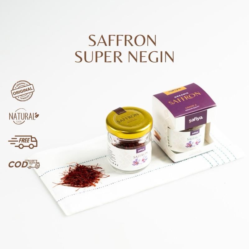 

Saffron Safron Premium Super Negin Afghanistan Original Safiya