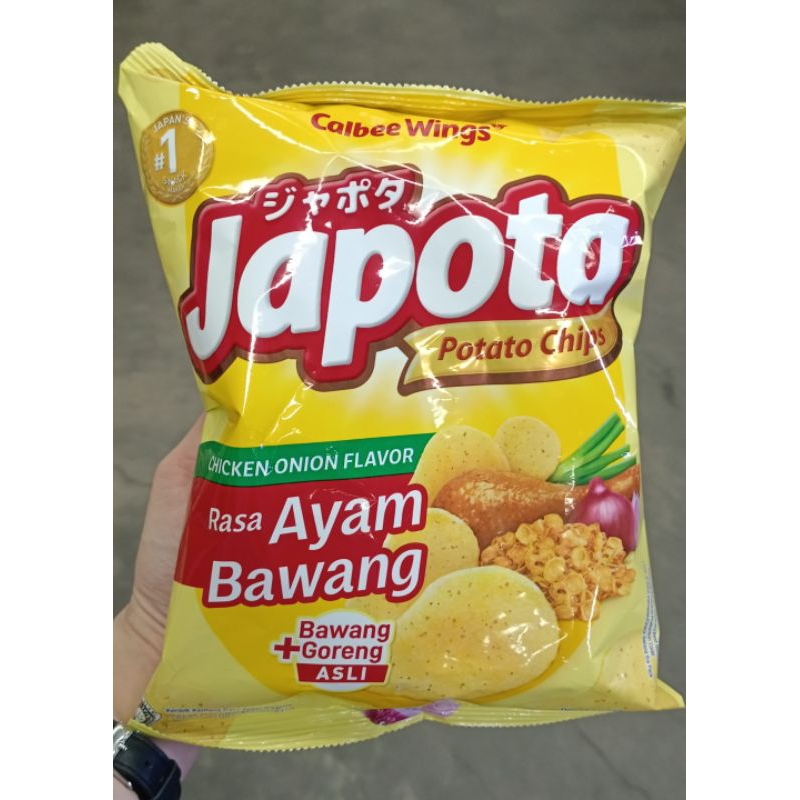 

(BARU) Japota potato chip rasa ayam bawang kerupuk kue makanan ringan snack