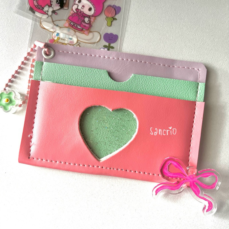 [BOOKED] mahasarn thailand thai heart cahol card holder