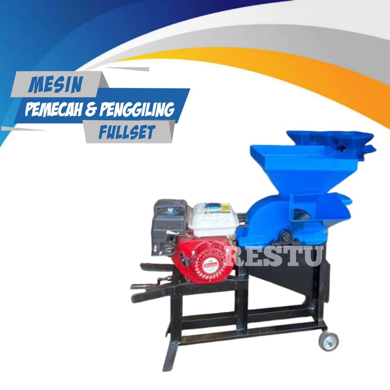 Mesin Pencacah Rumpun / Mesin Chopper Rumput (tanpa saringan dalam)