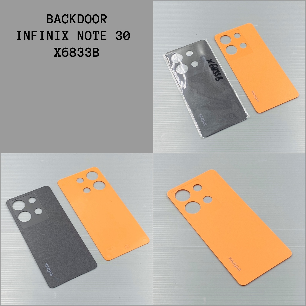 Backdoor Infinix Note 30 X6833B Tutup Belakang Infinix Note 30 Back Door Infinix Note 30