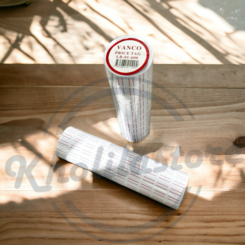 

Refill Label Harga Roll Vanco isi 10 pcs