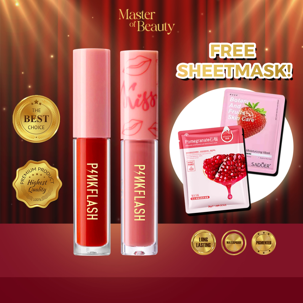 [GET 2 GIFT] PINKFLASH - [2 PCS] LIP MATTE Lip Ombre Long Lasting Transferproof Pigmanted