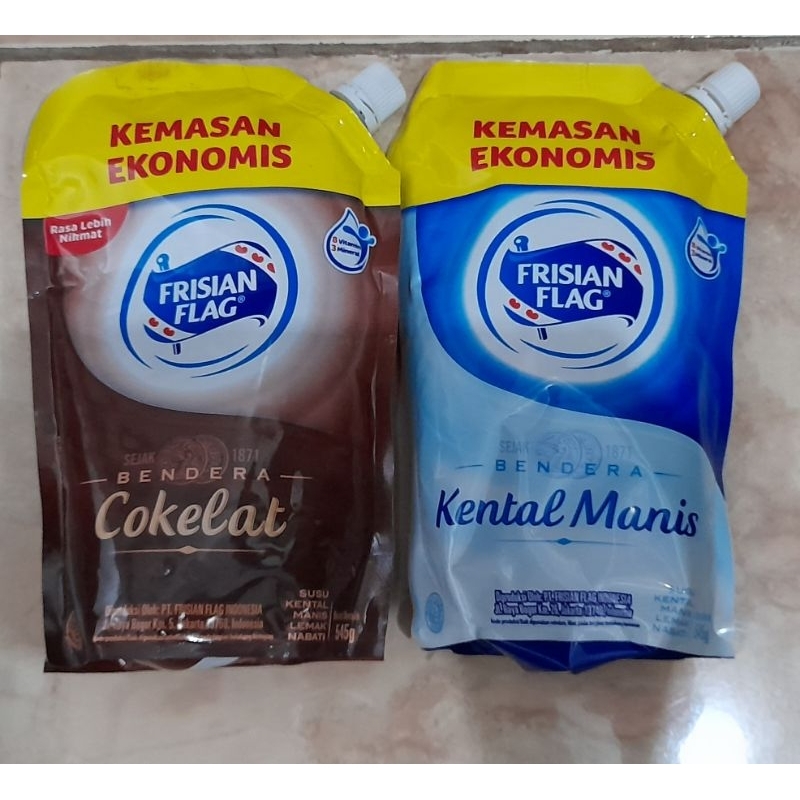 

Susu kental manis frisian flag pouch