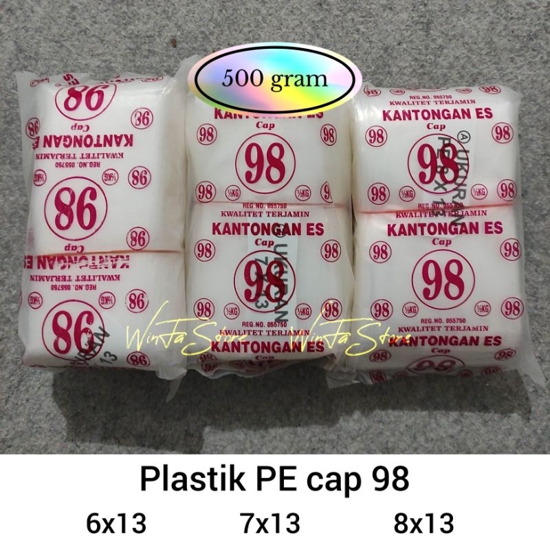 Plastik PE Sambal Santan 6x13 7x13 8x13 Plastik Kuah Sup Aksesoris 500 gram