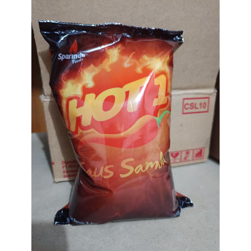 

SAOS SAMBEL HOT 1 KEMASAN 1000 GRAM/SAOS CABE/SAOS PEDAS/SAOS KEBAB/BAHAN BAKU KEBAB