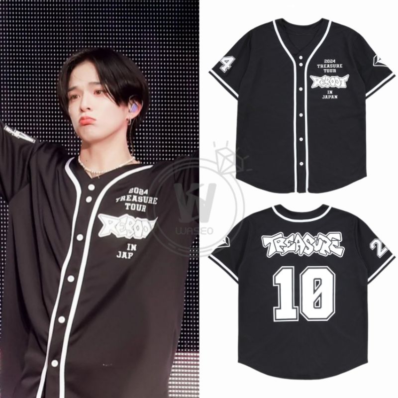BAJU BASEBALL KPOP TREASURE TOUR REBOOT IN JAPAN | Jersey Baseball Trejo Unofficial