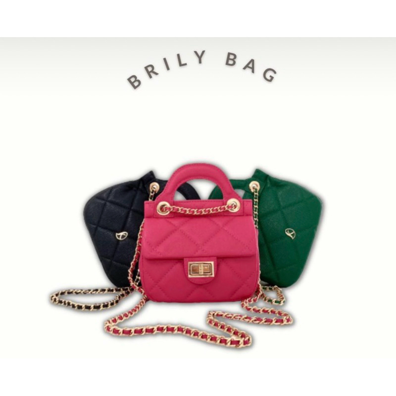 brily bag by kian warna pink fanta