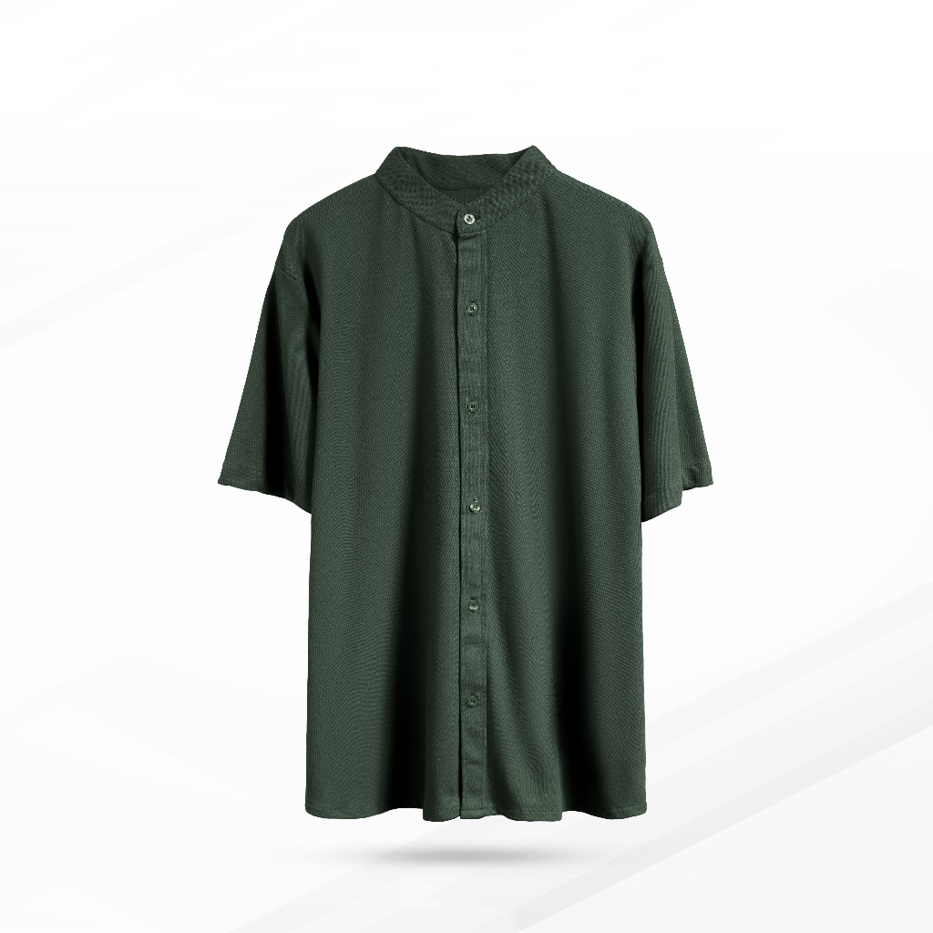 Kemeja Polos Lengan Pendek Pria Premium Baju Koko Polos Lengan Pendek Kemeja Kondangan Kameja Polos 