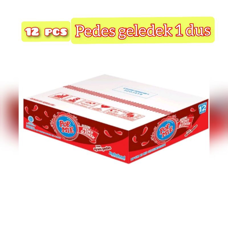 

pop mie goreng pedes dower 1dus=12 pcs