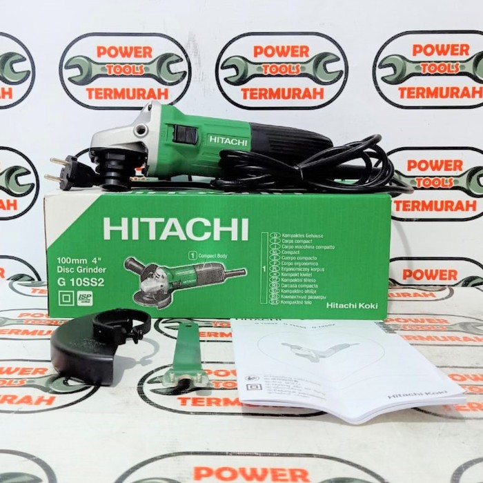 

Gerinda G 10SS2 HITACHI 4" Disc Grinder G10SS2 Gurinda Grinda HIKOKI
