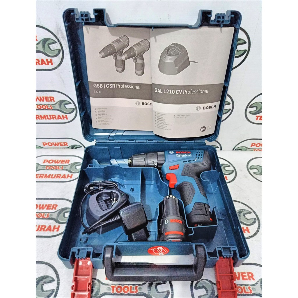 

Bor Baterai GSB 120 Li BOSCH Impact 12V Bor Cordless GSB120Li 12 V