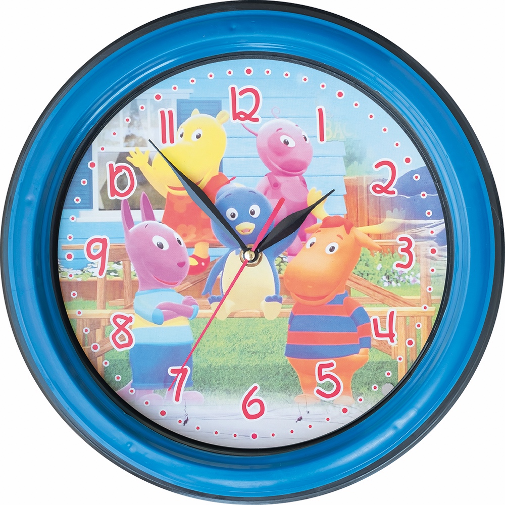 Jam Dinding 423 Gambar Anak2 Cartoon