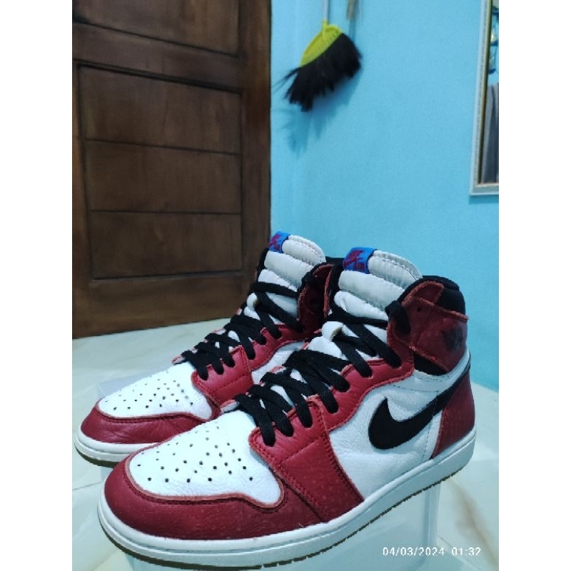 air jordan 1 chicago spiderman