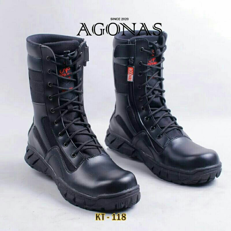 Sepatu PDL Blackhawk Ujung Besi Original , Agonas