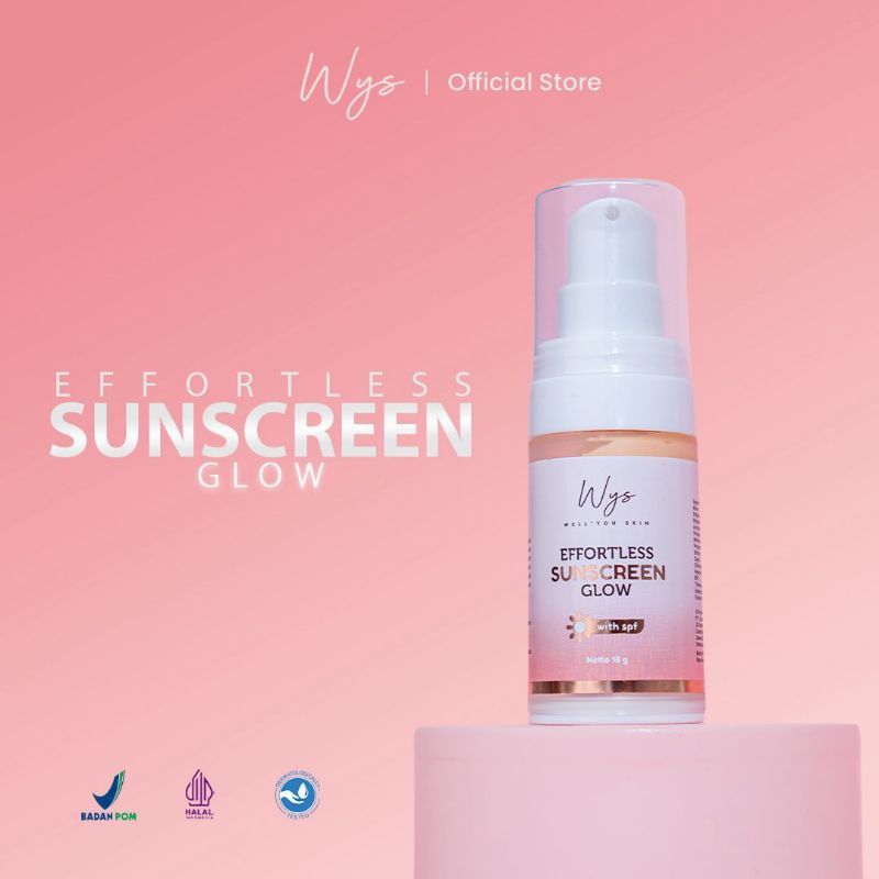 WYS SUNSCREEN EFFORTLESS KEMASAN BARU