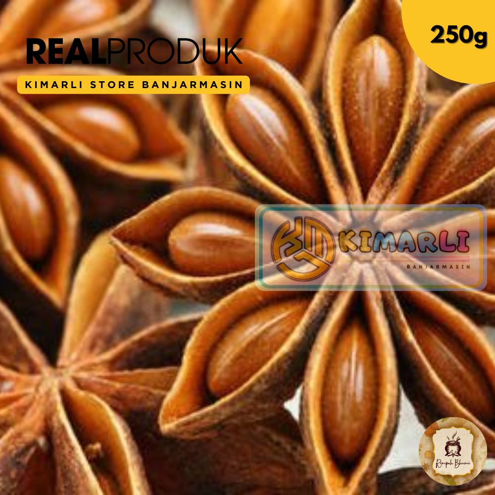 

250g || Bunga Sisir / Kembang lwang Pekak/ BUNGA LAWANG /PEKAK / STAR ANISE By. Kimarli.Store
