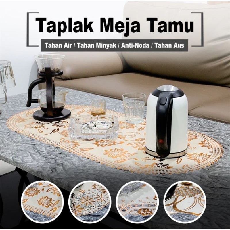 Taplak Meja Ruang Tamu Motif Batik Unik