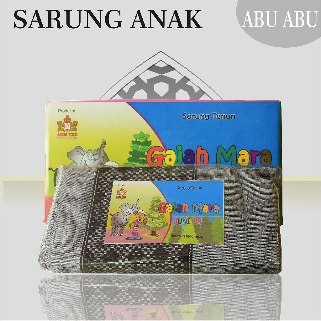 Sarung Anak Sarung Anak SD/ Sarung Gajah Mara Junior Sarung Anak Kids Kain Sain Sarung Anak Kain Ana