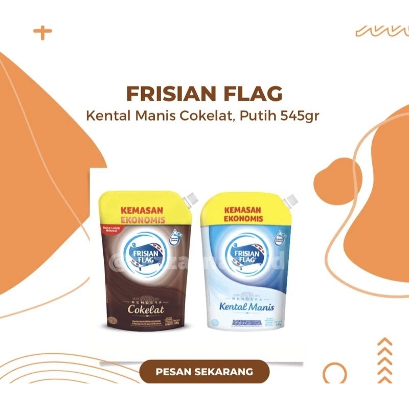 

SKM frisian flag 545gr susu kental manis cokelat putih strawberry