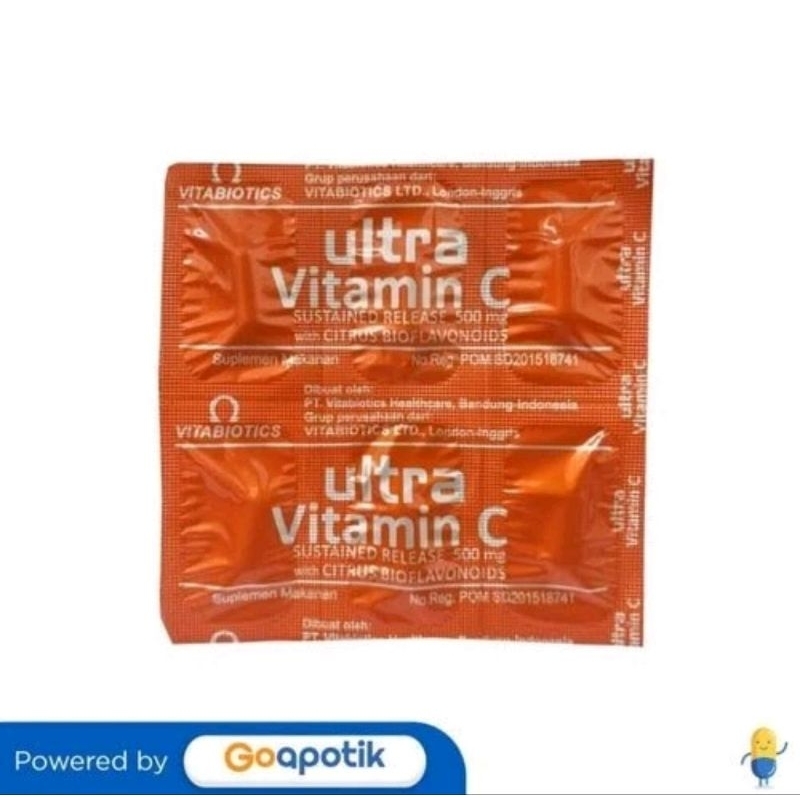 ultra vitamin c strip 6 tablet