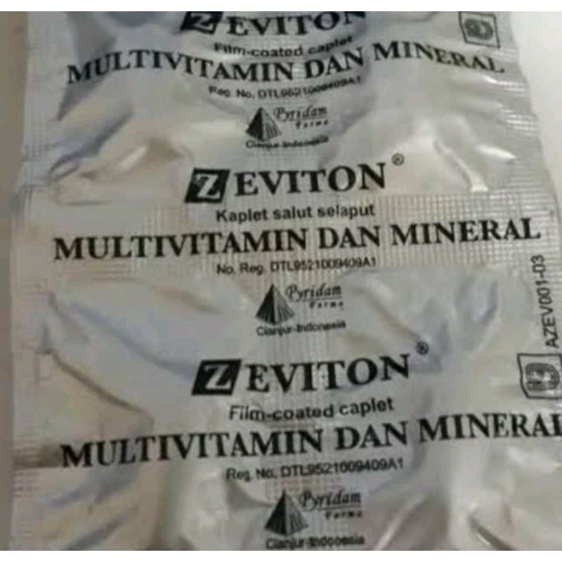 zeviton multivitamin strip 10 tablet
